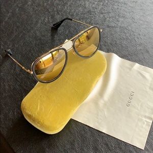 Gucci Mirrored Aviators